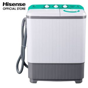 Hisense 5kg Top Load Twin Tub Washing Machine (WM503-WSPA) With One Year Warranty Brand:Hisense